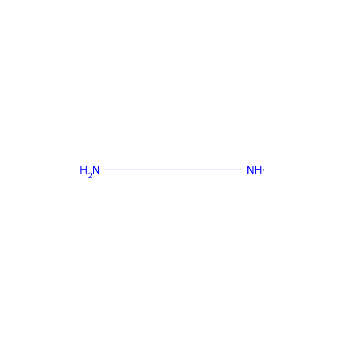 Hydrazinyl molecular structure, CAS 13598-46-4