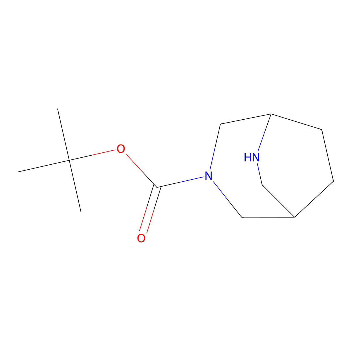 tert-Butyl (1S,5S)-3,6-diazabicyclo[3.2.2]nonane-3-carboxylate molecular structure, CAS 1359822-72-2