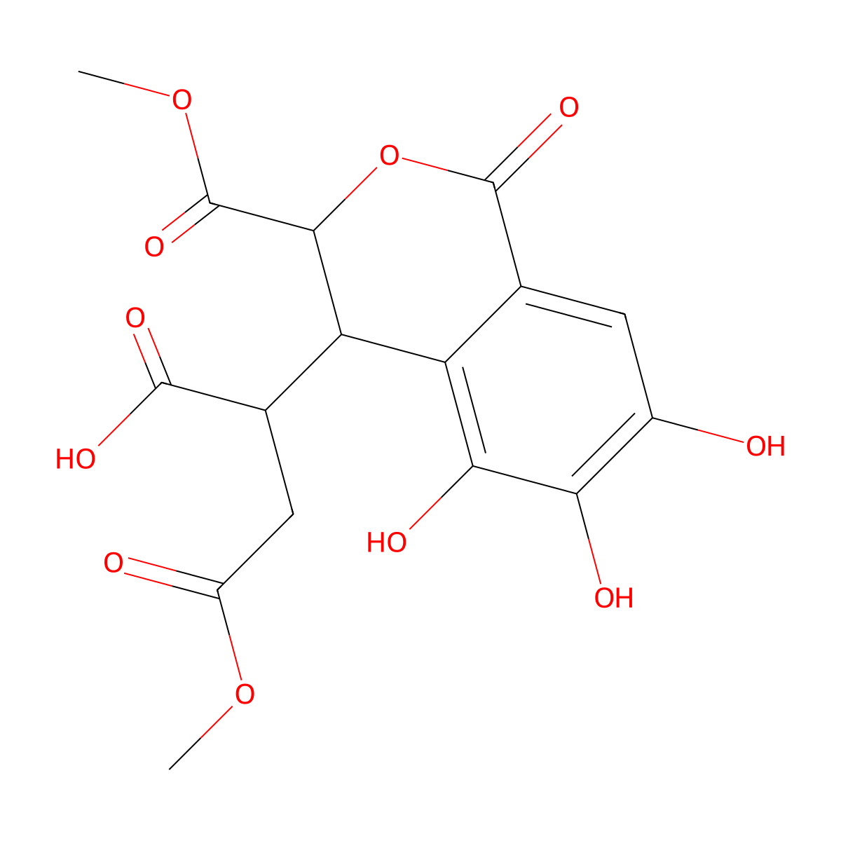 11,12-Dimethyl chebulate molecular structure, CAS 1359826-51-9