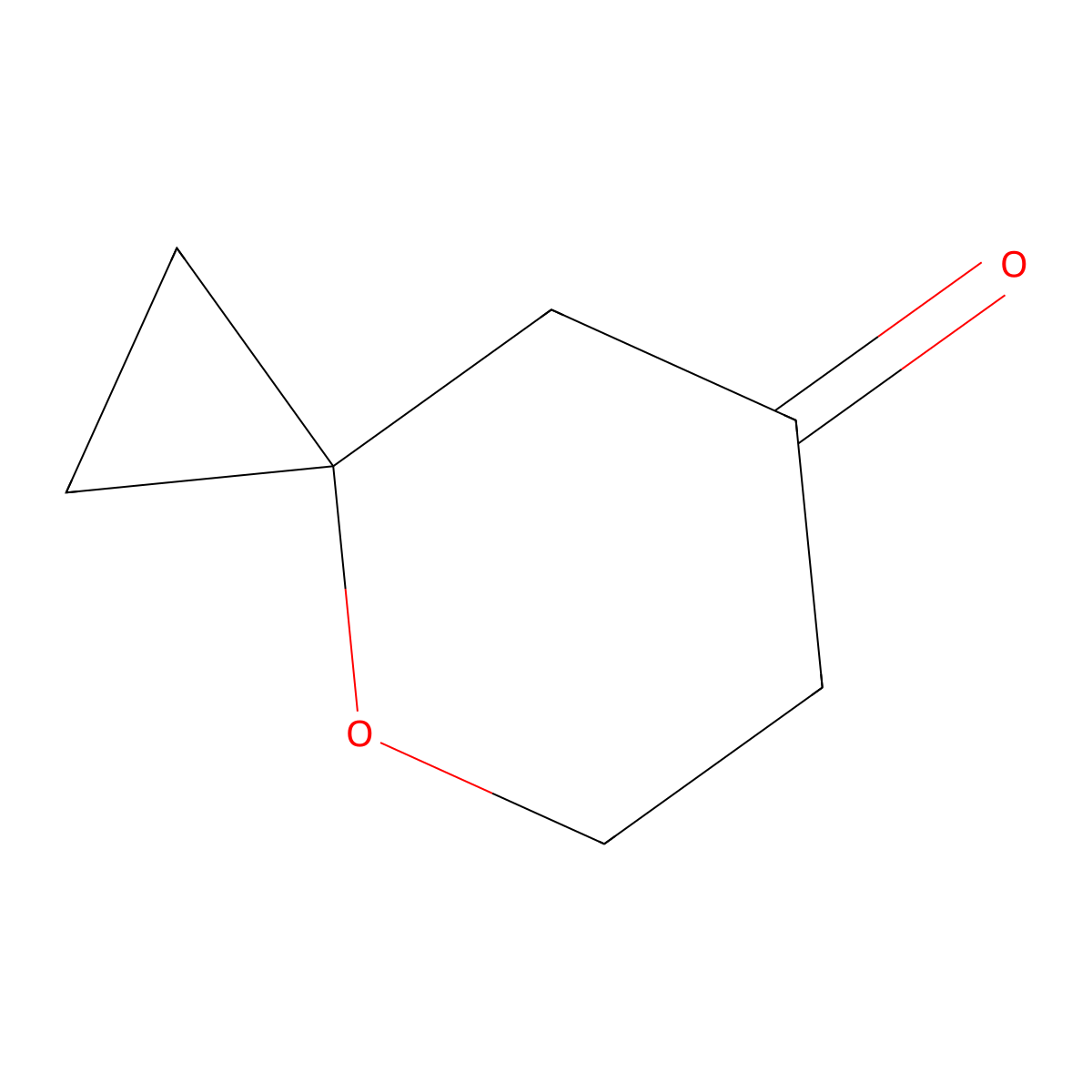 4-Oxaspiro[2.5]octan-7-one molecular structure, CAS 1359869-22-9