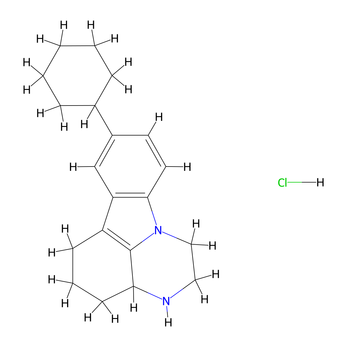 Tetrindole molecular structure, CAS 135991-95-6