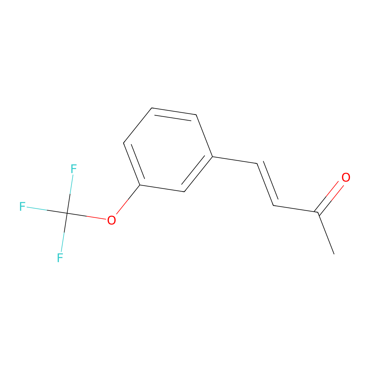 4-[3-(Trifluoromethoxy)phenyl]but-3-en-2-one molecular structure, CAS 1360095-38-0