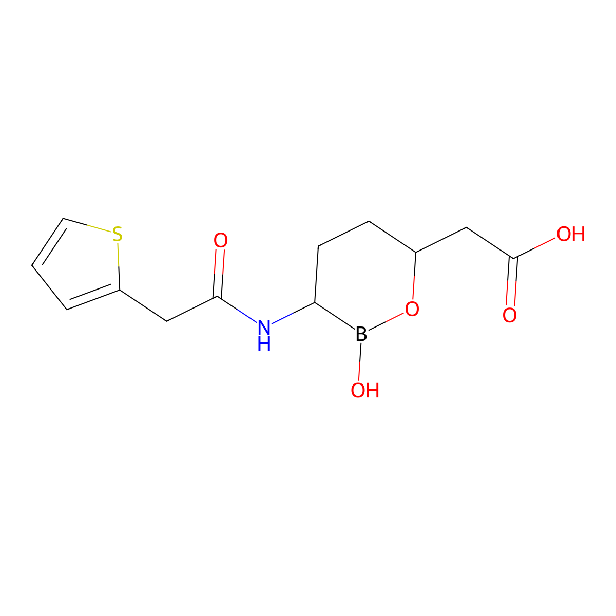 Vaborbactam molecular structure, CAS 1360457-46-0