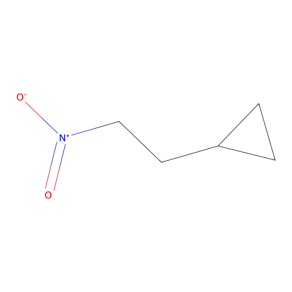 (2-Nitroethyl)cyclopropane molecular structure, CAS 1360591-19-0