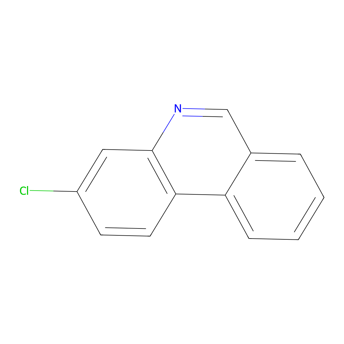 3-Chlorophenanthridine molecular structure, CAS 1360593-20-9