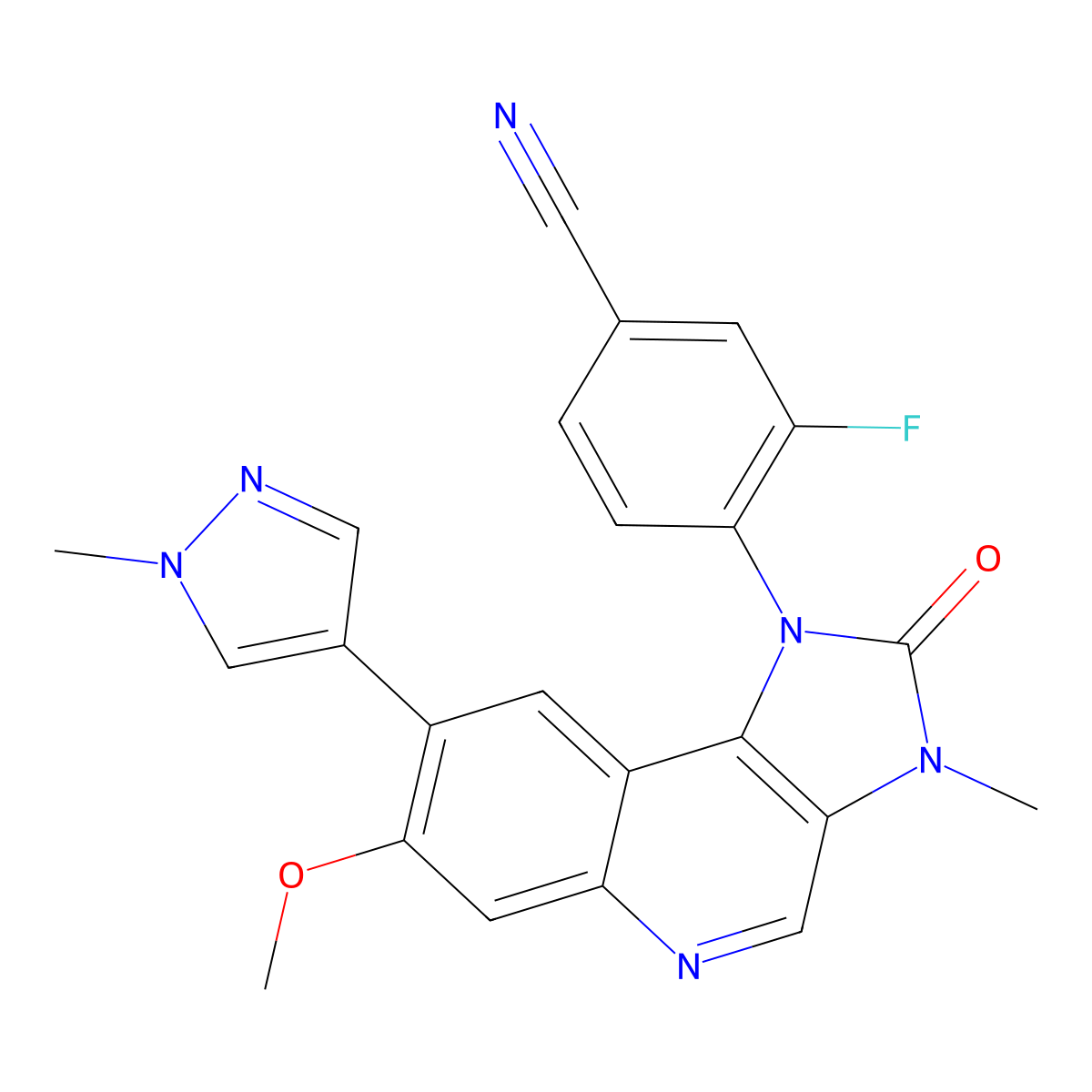DNA-PK-IN-11 molecular structure, CAS 1360628-91-6