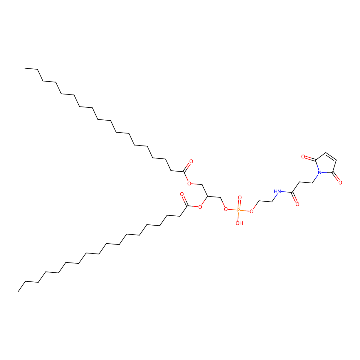 Dspe-mal molecular structure, CAS 1360858-99-6