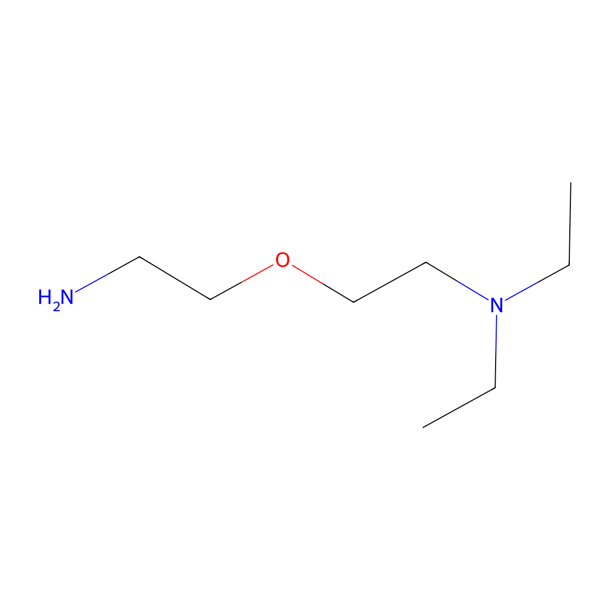 [2-(2-Aminoethoxy)ethyl]diethylamine molecular structure, CAS 136089-19-5