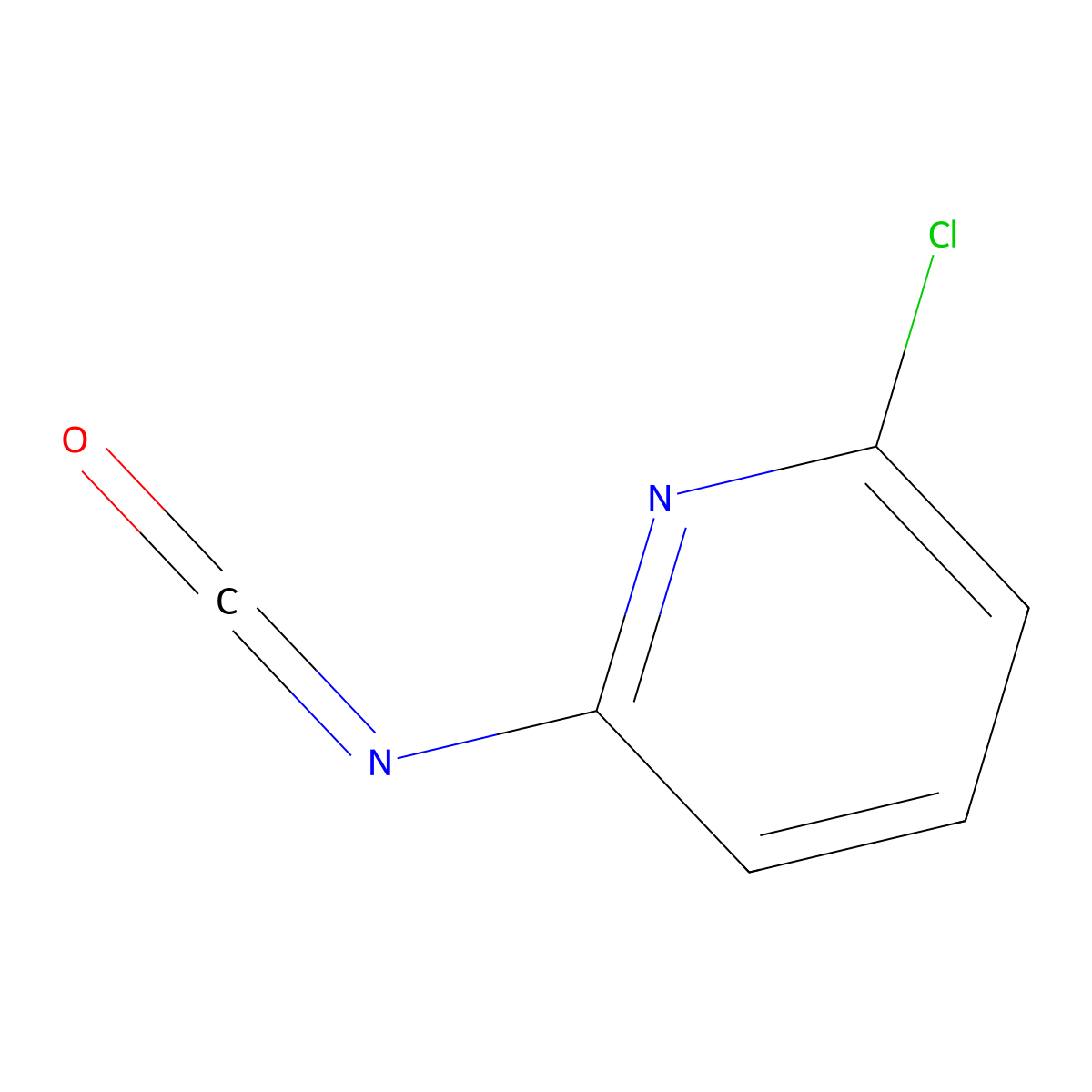 2-Chloro-6-isocyanatopyridine molecular structure, CAS 1360922-89-9