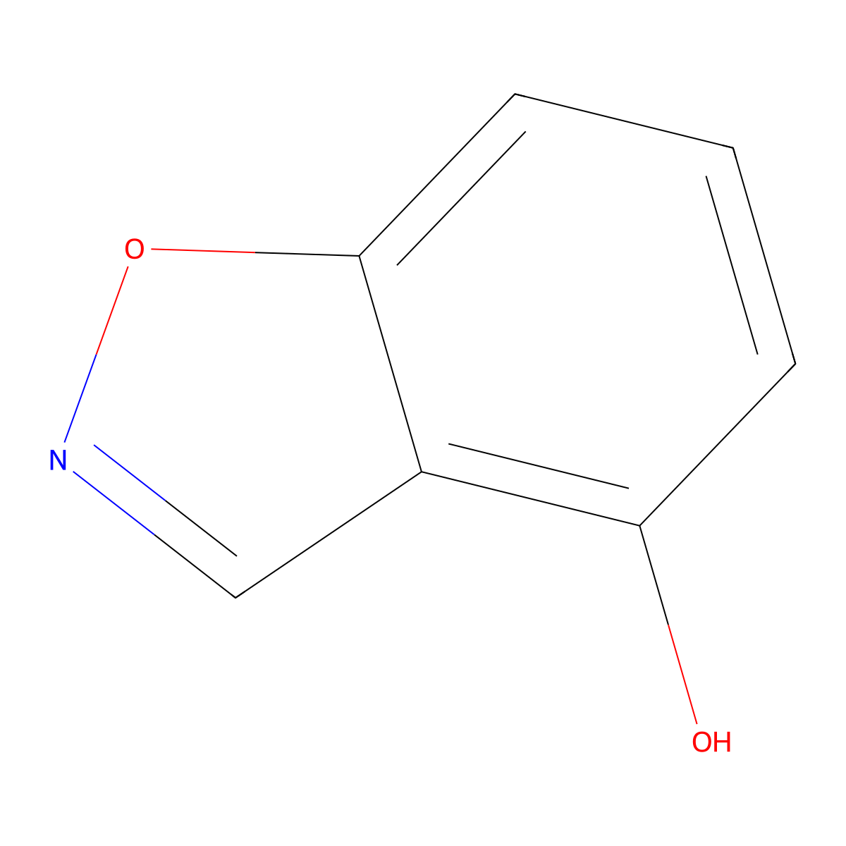 Benzo[d]isoxazol-4-ol molecular structure, CAS 1360931-63-0
