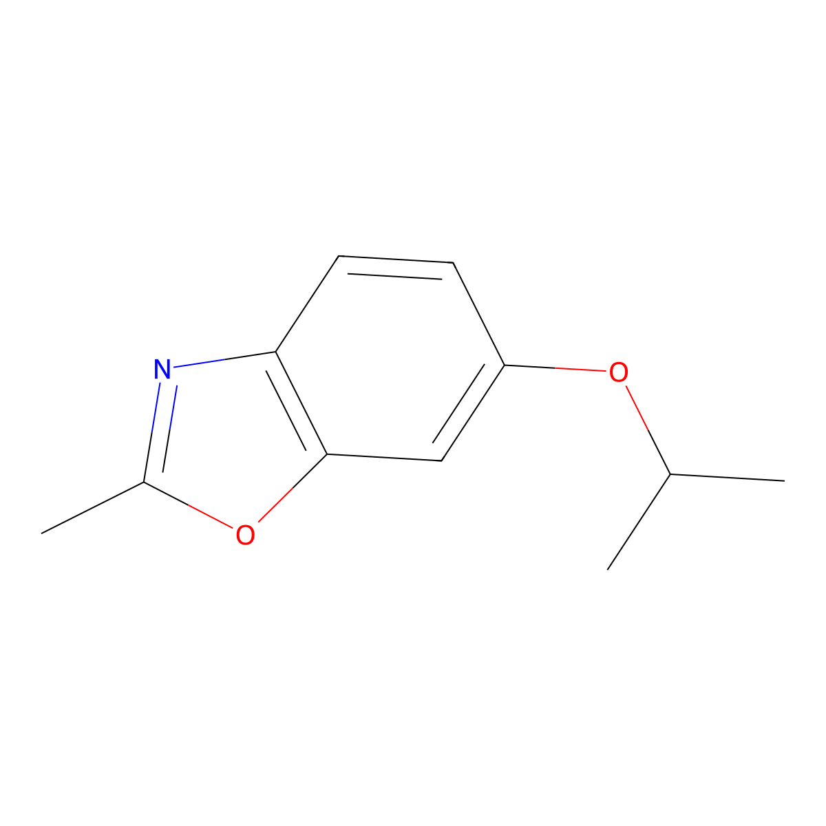 6-Isopropoxy-2-methylbenzo[d]oxazole molecular structure, CAS 1361004-04-7
