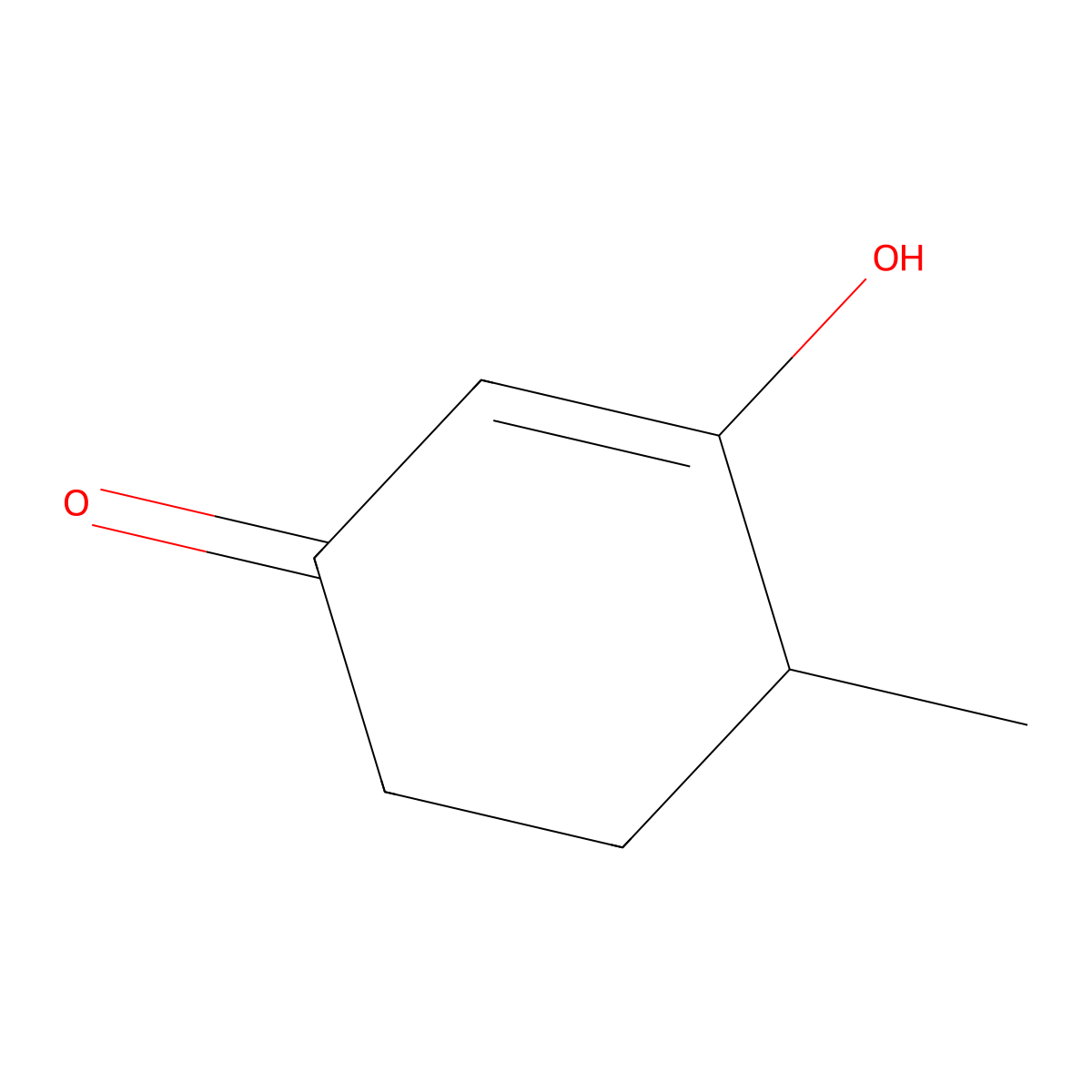 3-Hydroxy-6-methylcyclohex-2-EN-1-one molecular structure, CAS 136113-96-7
