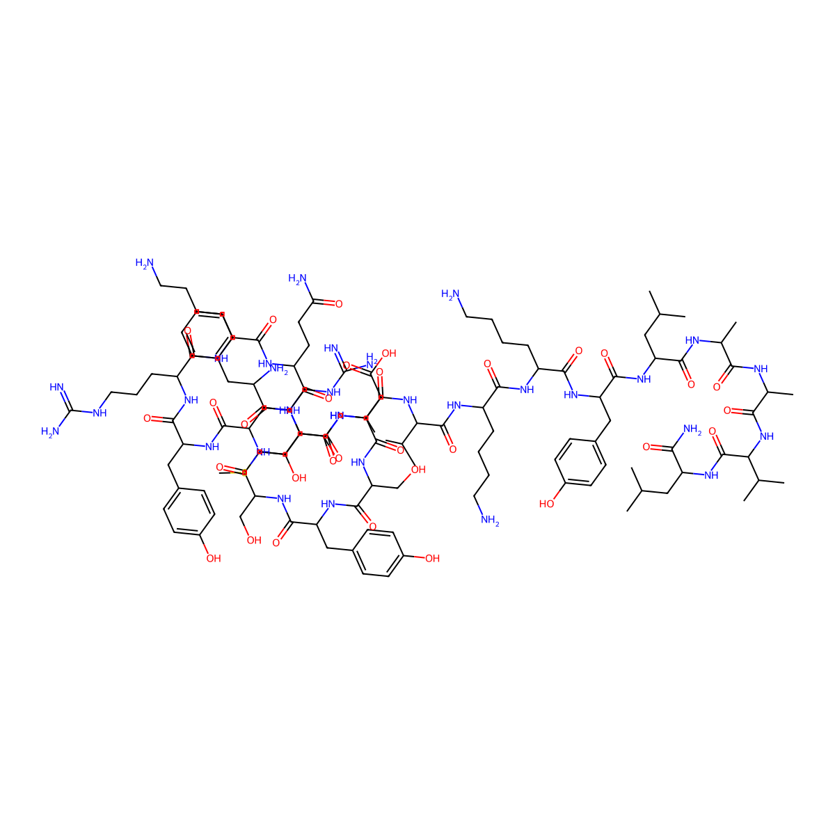 Pituitary adenylate cyclase activating molecular structure, CAS 136134-68-4