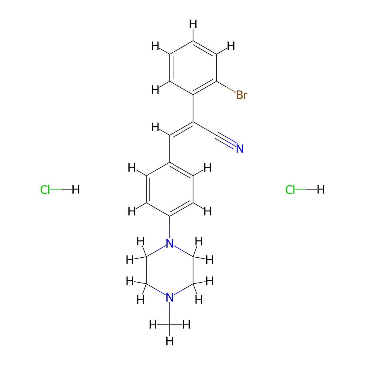 DG172 dihydrochloride molecular structure, CAS 1361504-77-9