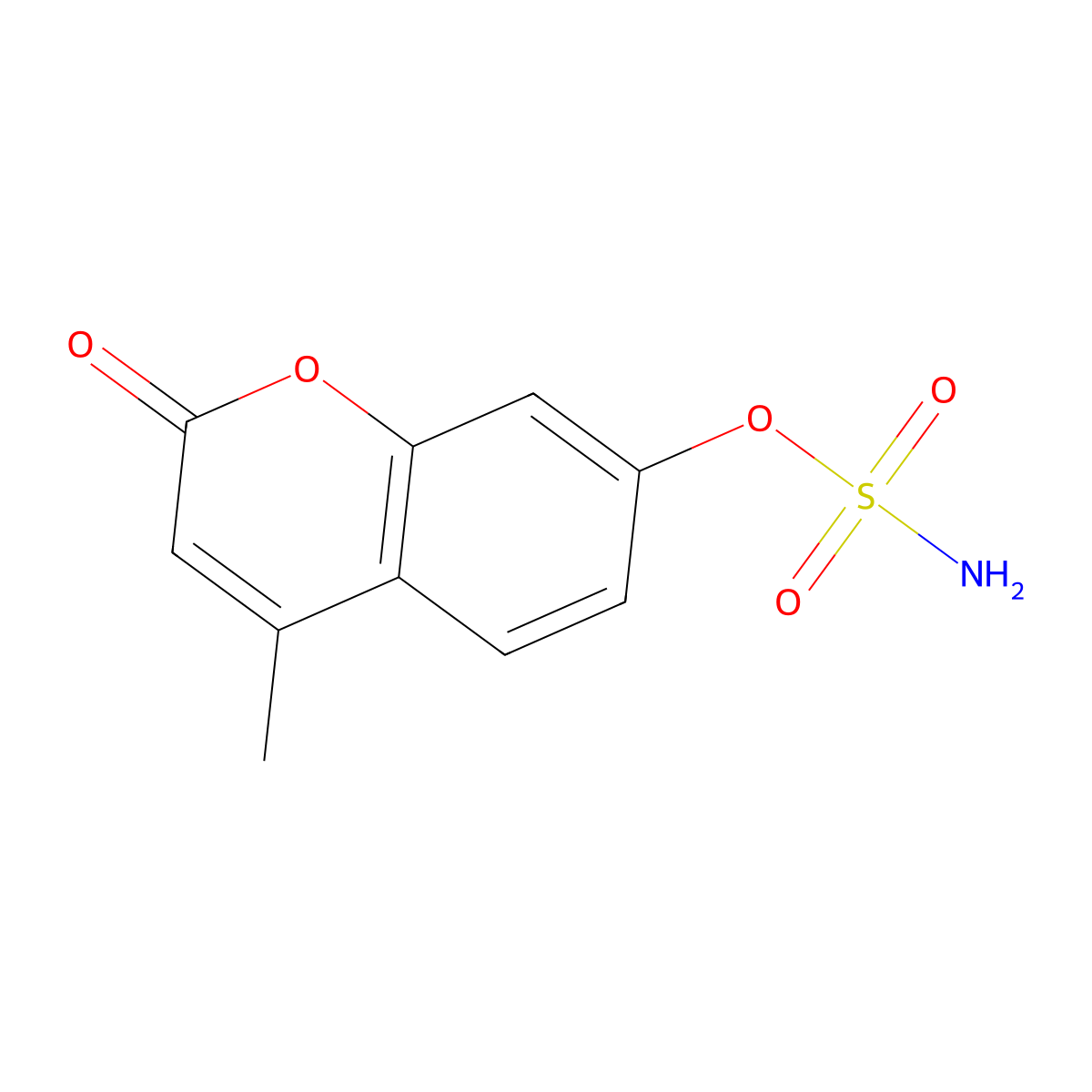 Coumate molecular structure, CAS 136167-05-0
