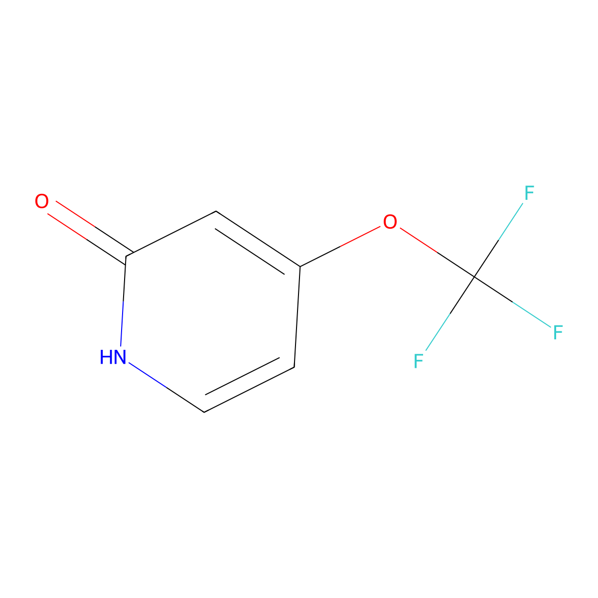 4-(Trifluoromethoxy)pyridin-2-ol molecular structure, CAS 1361737-94-1