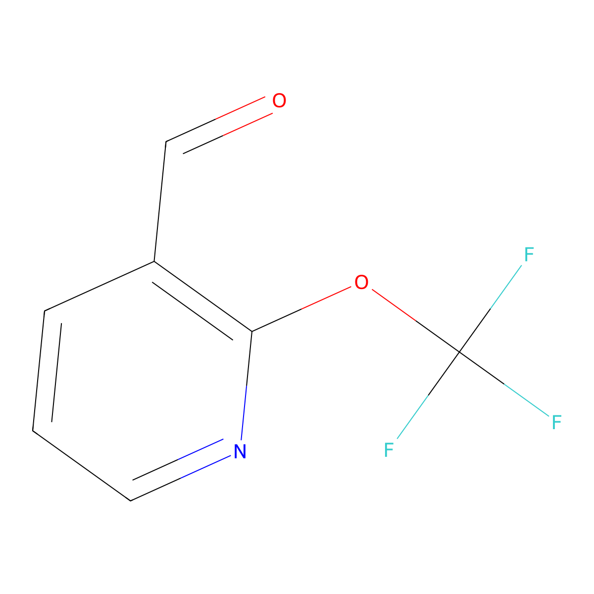 2-(Trifluoromethoxy)pyridine-3-carboxaldehyde molecular structure, CAS 1361738-44-4