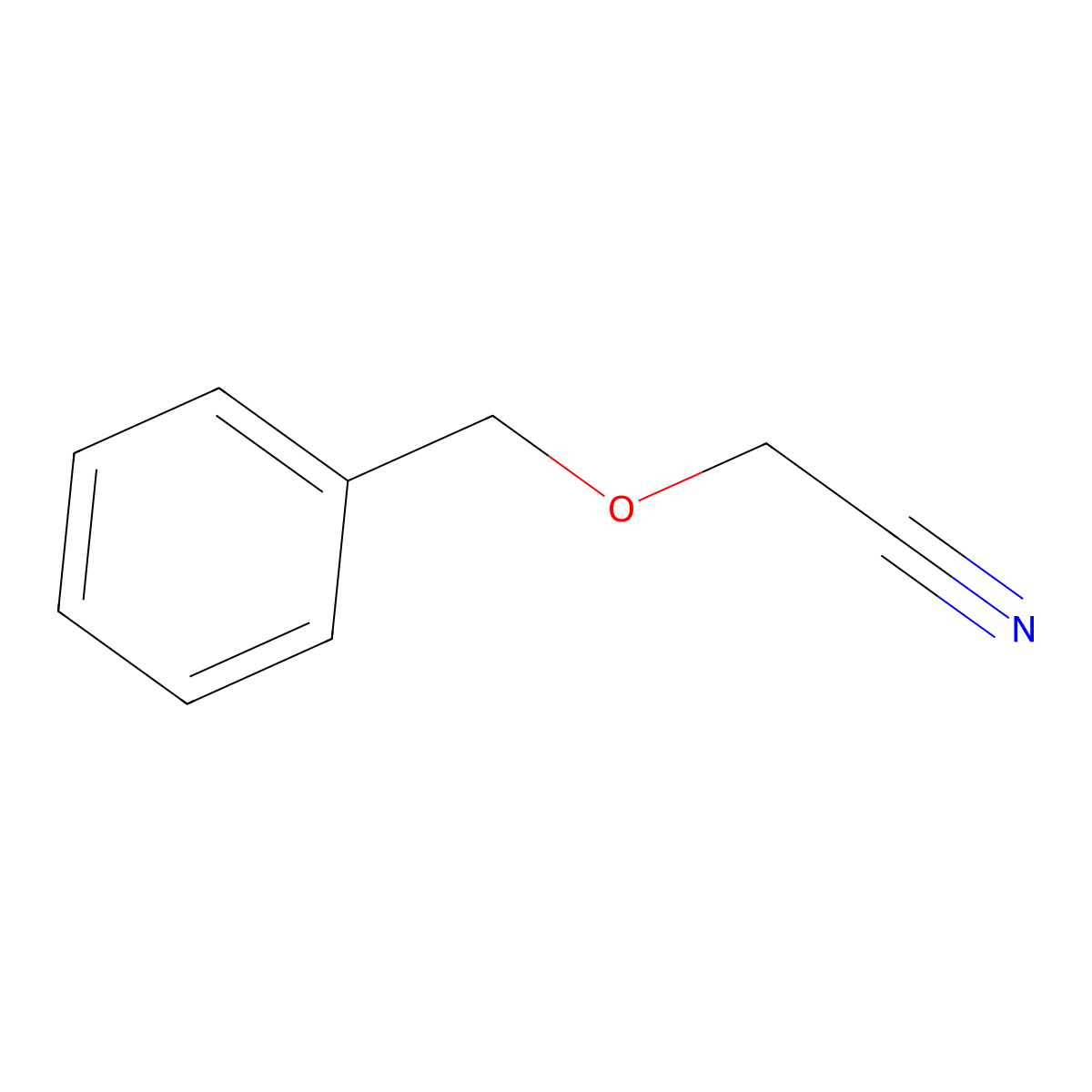 2-(Benzyloxy)acetonitrile molecular structure, CAS 13620-31-0