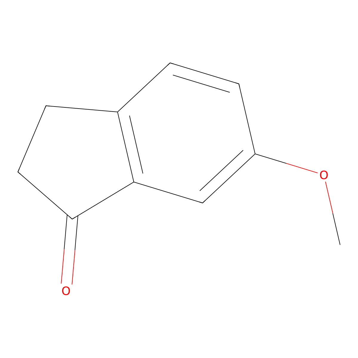 6-Methoxy-1-Indanone molecular structure, CAS 13623-25-1