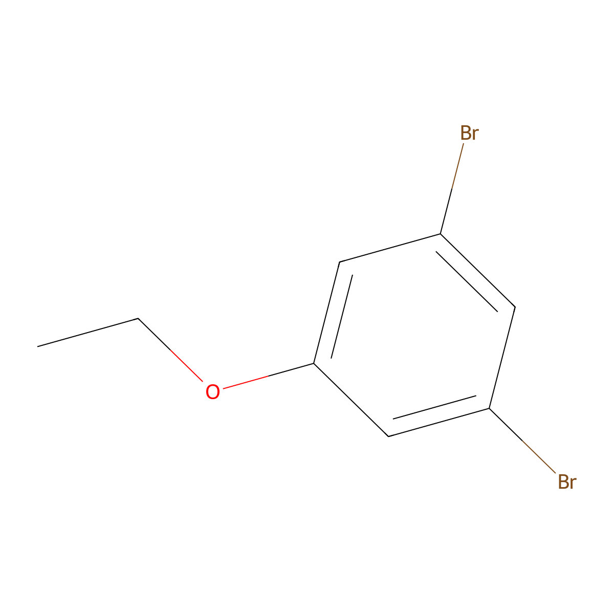 1,3-Dibromo-5-ethoxybenzene molecular structure, CAS 136265-19-5
