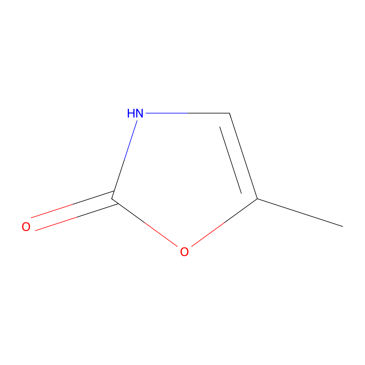 5-Methyl-1,3-oxazol-2-ol molecular structure, CAS 13627-02-6