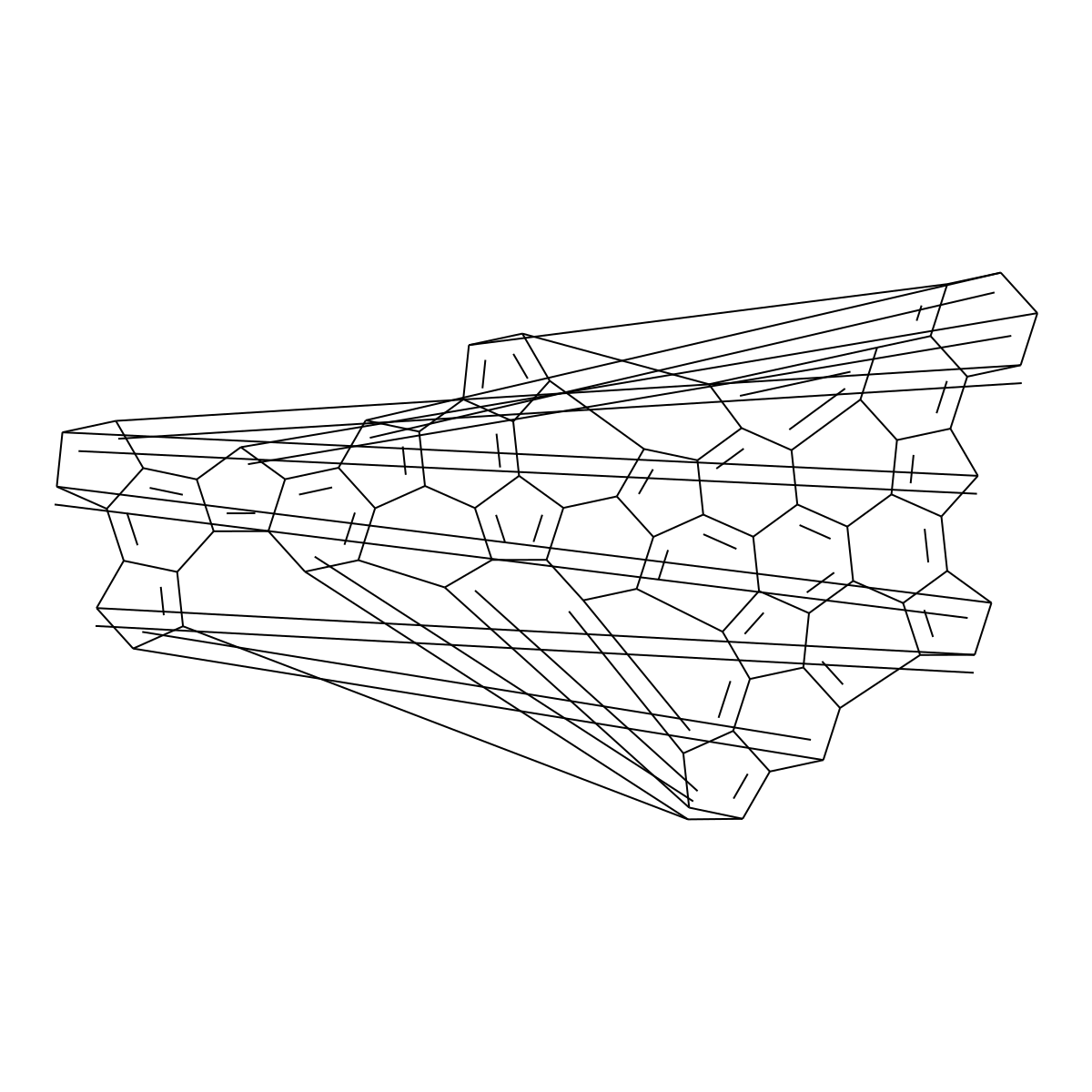 Fullerene C78 molecular structure, CAS 136316-32-0