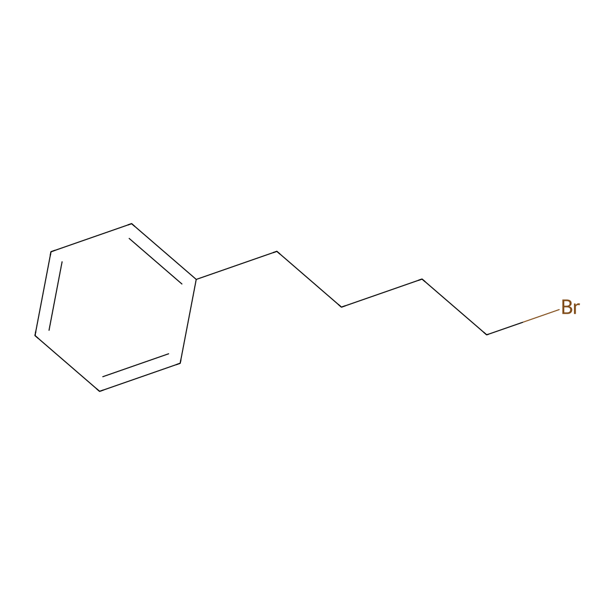 1-Bromo-4-phenylbutane molecular structure, CAS 13633-25-5