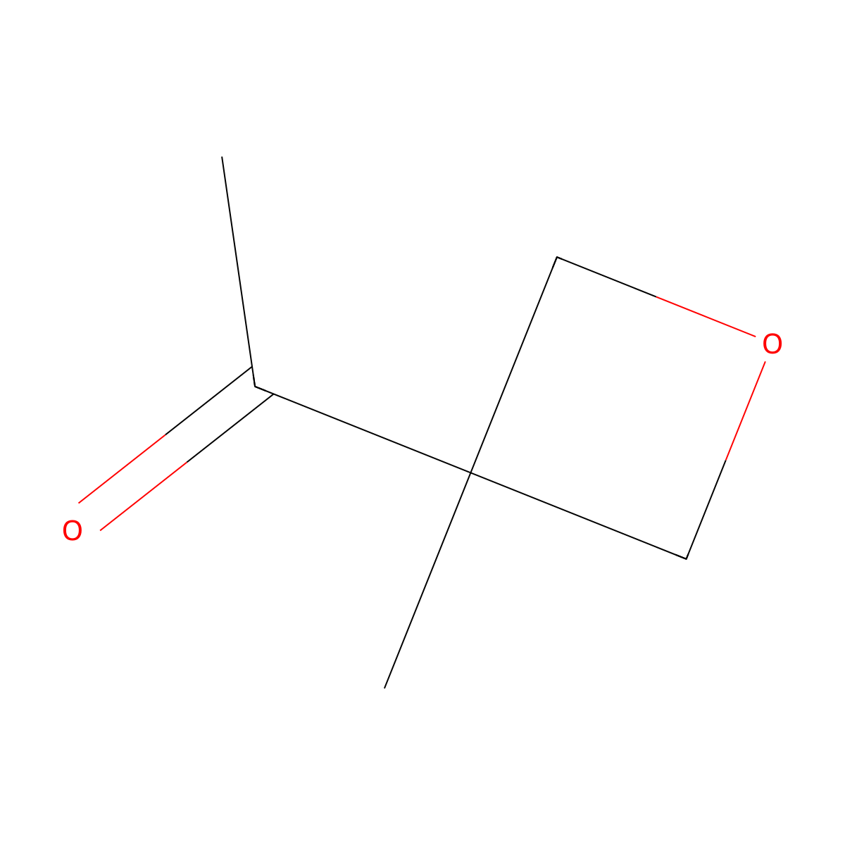 1-(3-Methyloxetan-3-yl)ethan-1-one molecular structure, CAS 1363381-04-7
