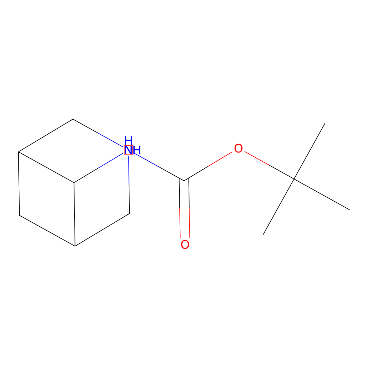 6-(Boc-amino)-3-azabicyclo[3.1.1]heptane molecular structure, CAS 1363382-46-0