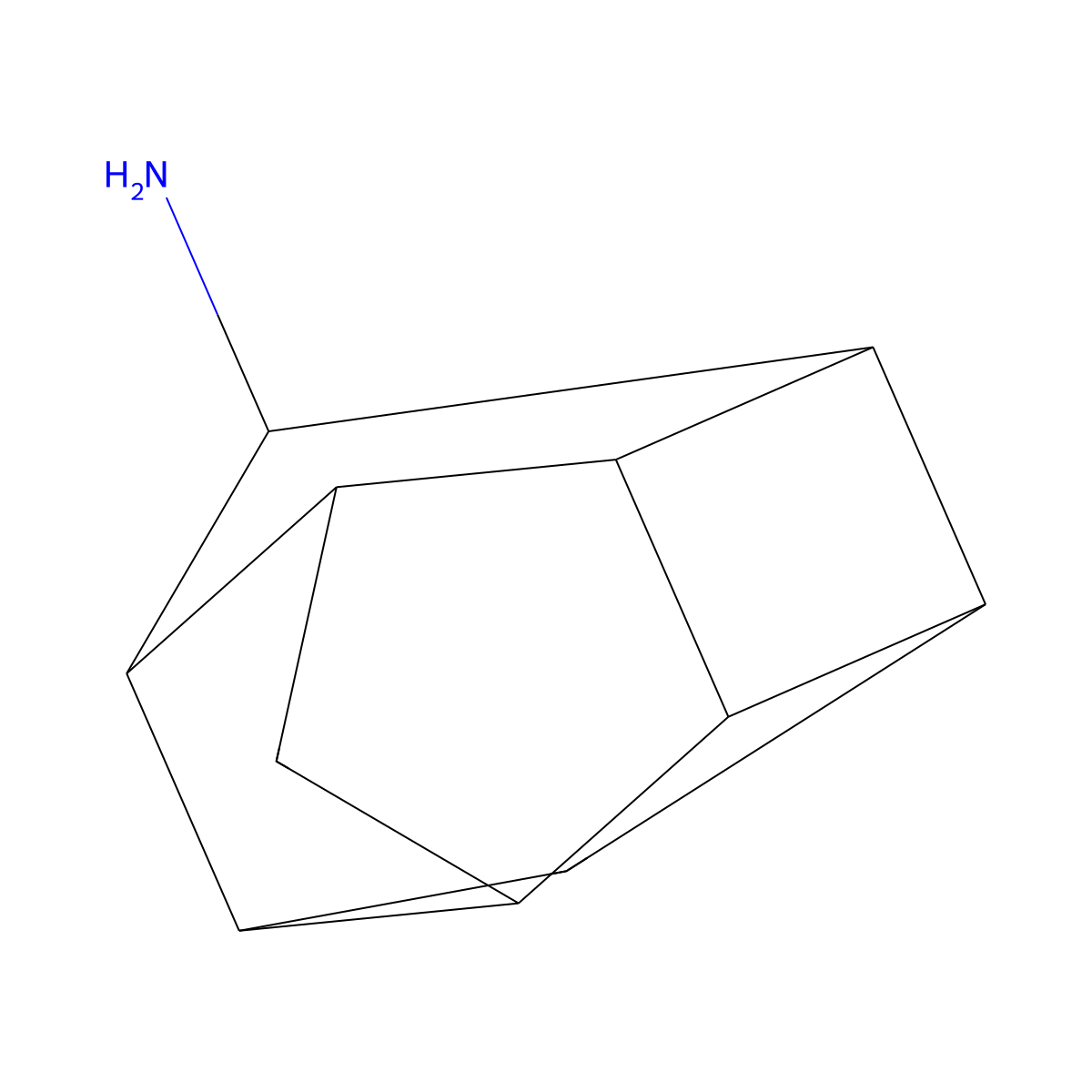 Pentacyclo[5.4.0.0^{2,6}.0^{3,10}.0^{5,9}]undecan-8-amine molecular structure, CAS 136375-86-5