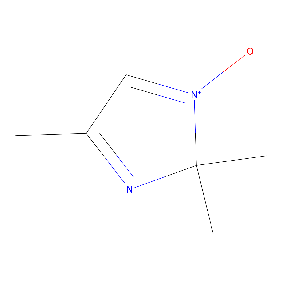 2,2,4-Trimethyl-2H-imidazole 1-oxide molecular structure, CAS 136440-22-7