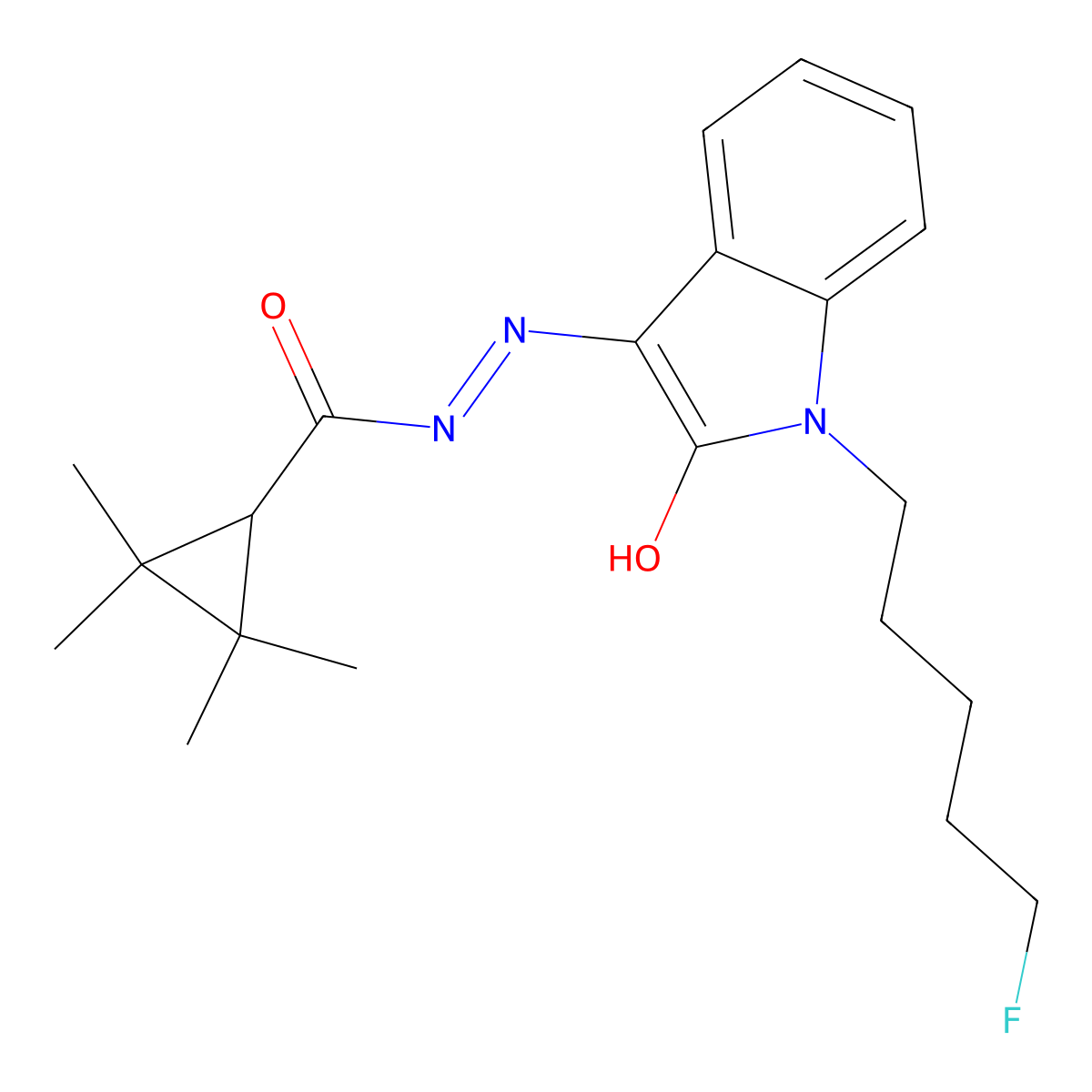 Azidoindolene 1 molecular structure, CAS 1364933-69-6