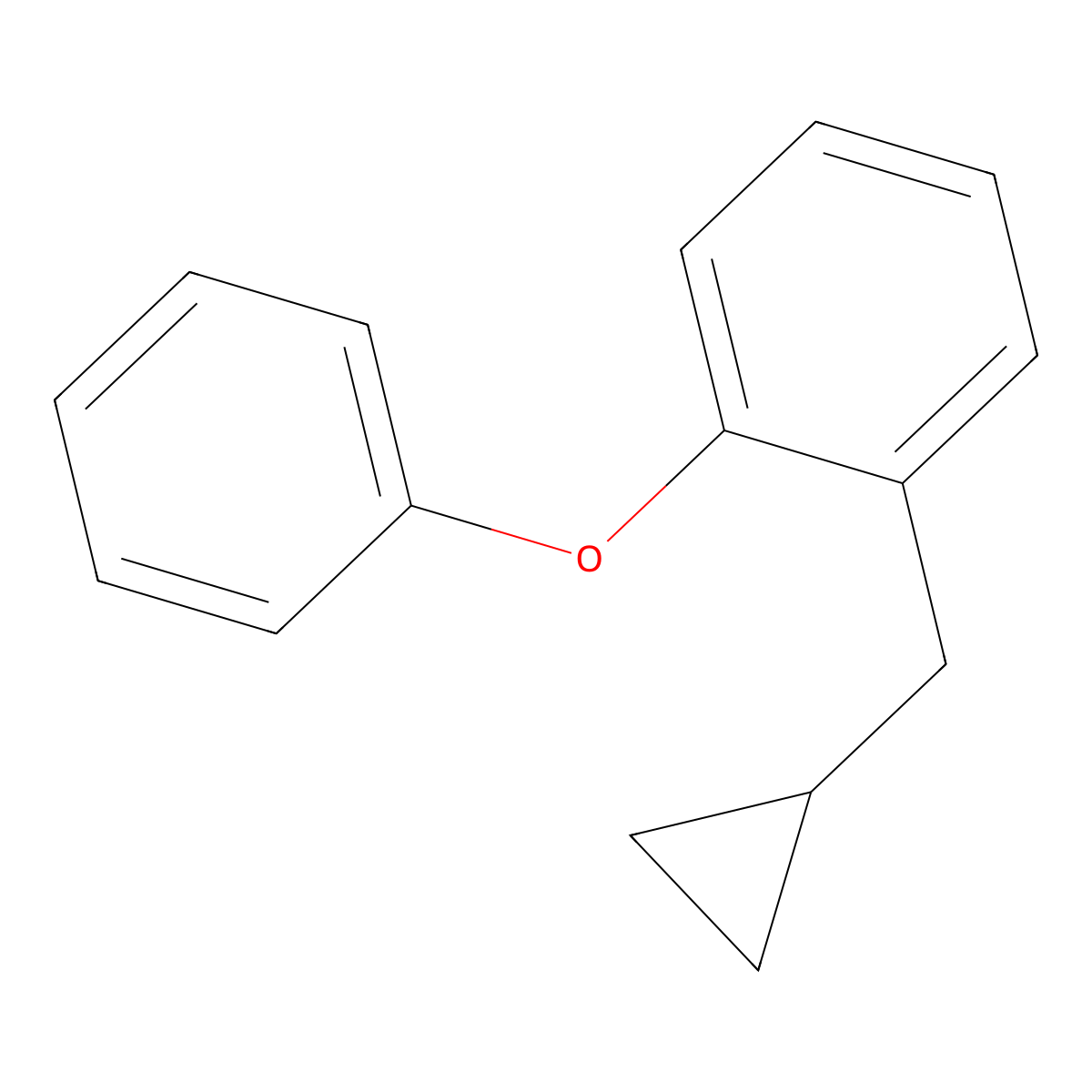 1-(Cyclopropylmethyl)-2-phenoxybenzene molecular structure, CAS 1364935-79-4