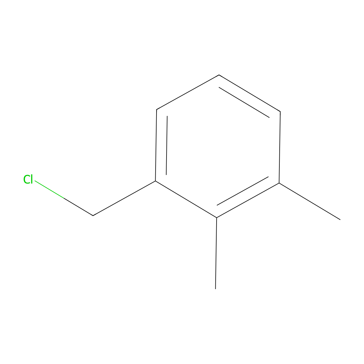 1-(Chloromethyl)-2,3-dimethylbenzene molecular structure, CAS 13651-55-3