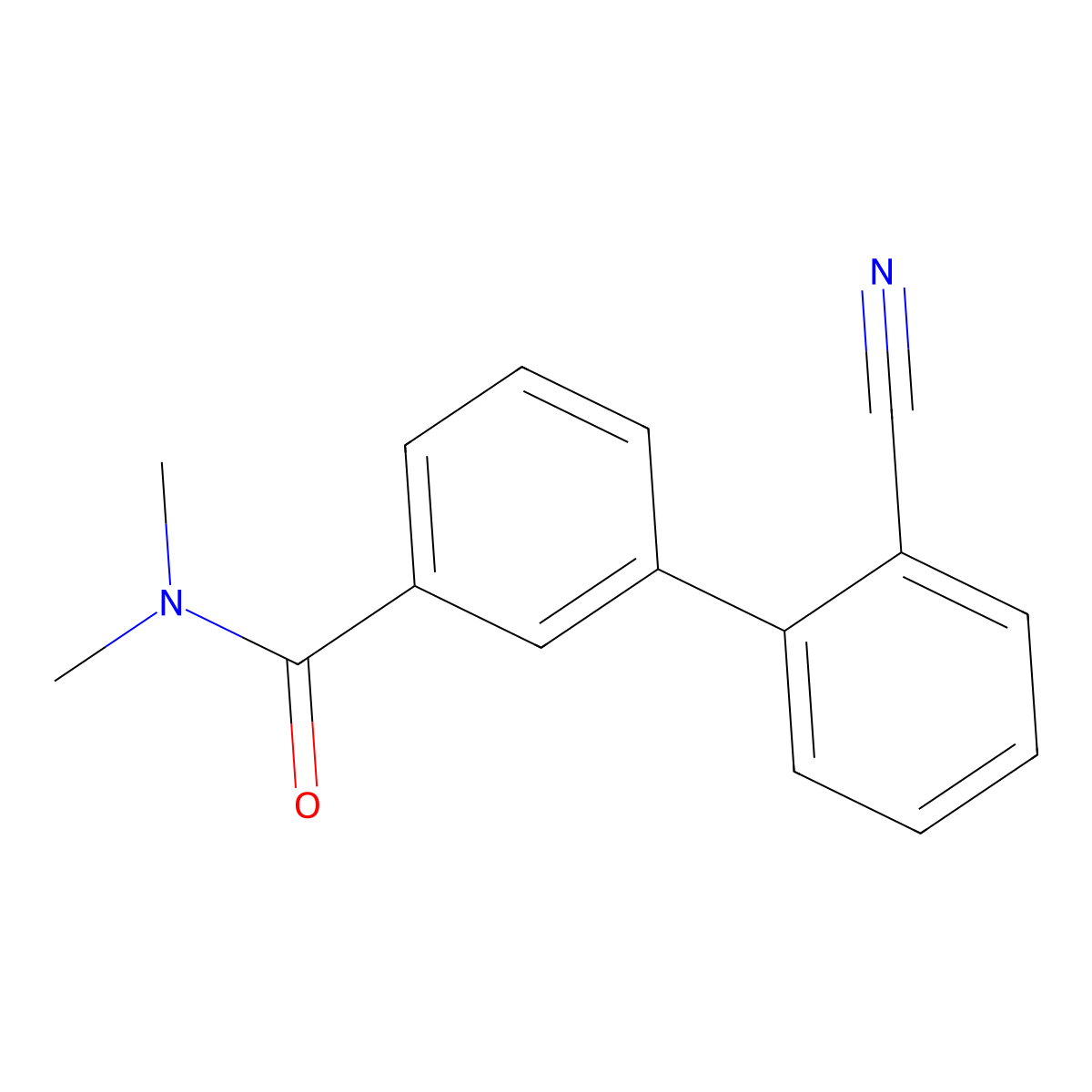 3-(2-Cyanophenyl)-N,N-dimethylbenzamide molecular structure, CAS 1365271-34-6