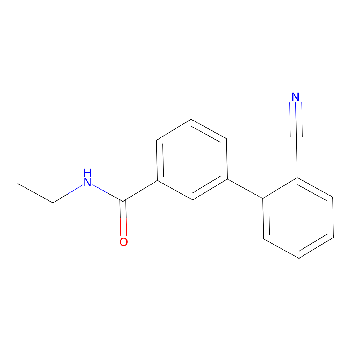 3-(2-Cyanophenyl)-N-ethylbenzamide molecular structure, CAS 1365272-76-9