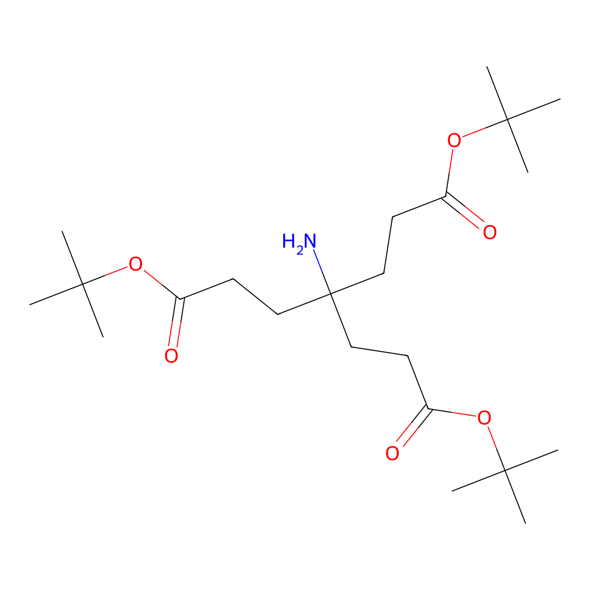 Aminotriester molecular structure, CAS 136586-99-7