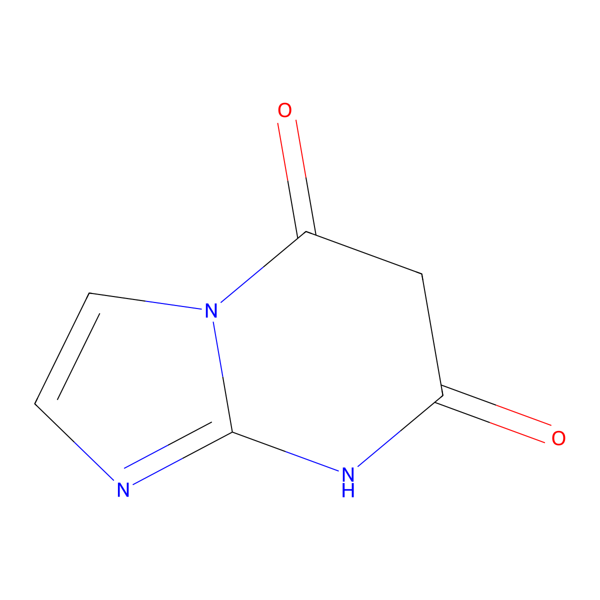 Imidazo[1,2-a]pyrimidine-5,7(6H,8H)-dione molecular structure, CAS 1366126-57-9
