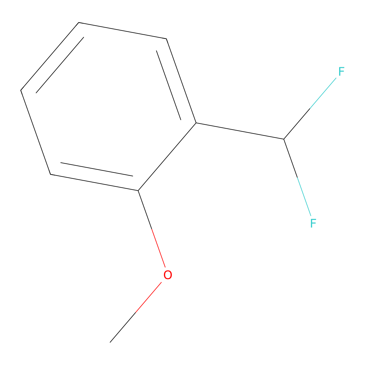 1-(Difluoromethyl)-2-methoxybenzene molecular structure, CAS 1366392-20-2