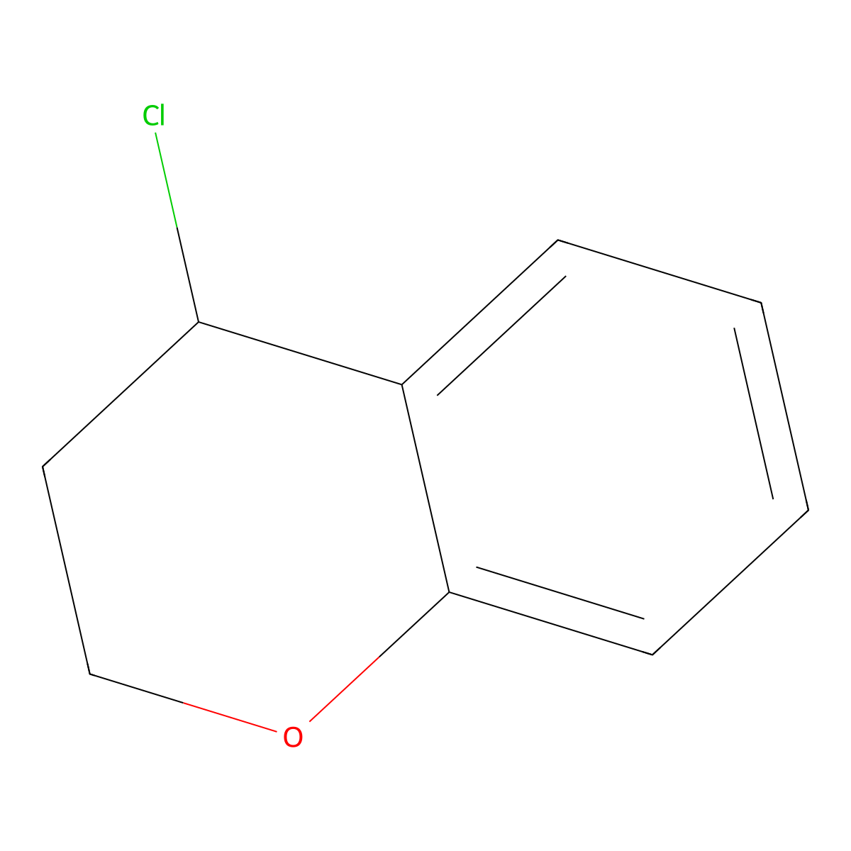4-Chlorochroman molecular structure, CAS 136669-13-1