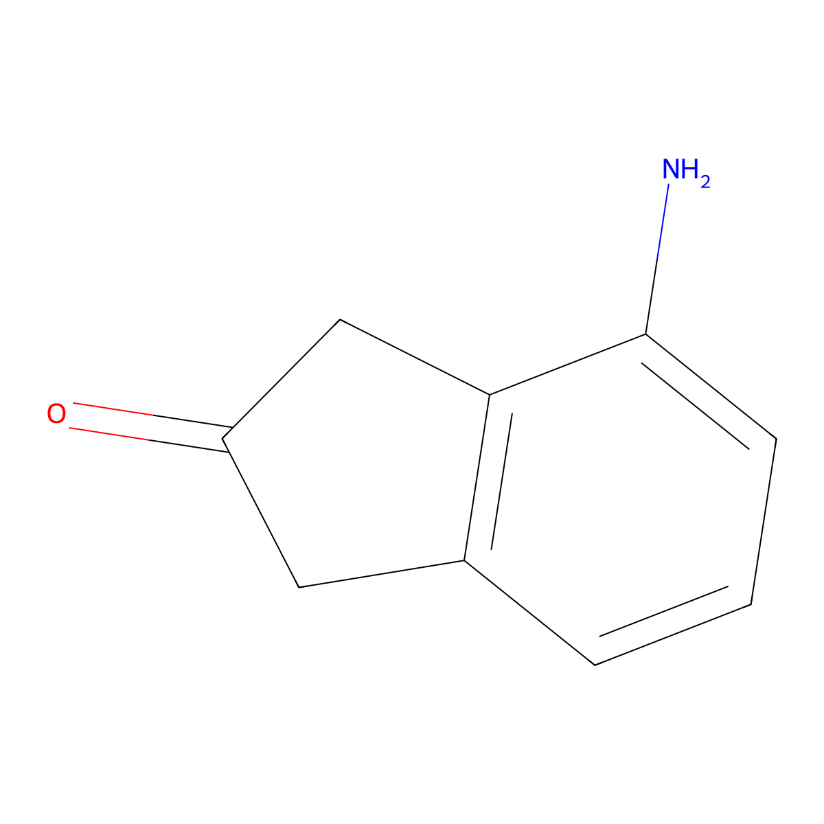 4-Amino-1H-inden-2(3H)-one molecular structure, CAS 1366737-66-7