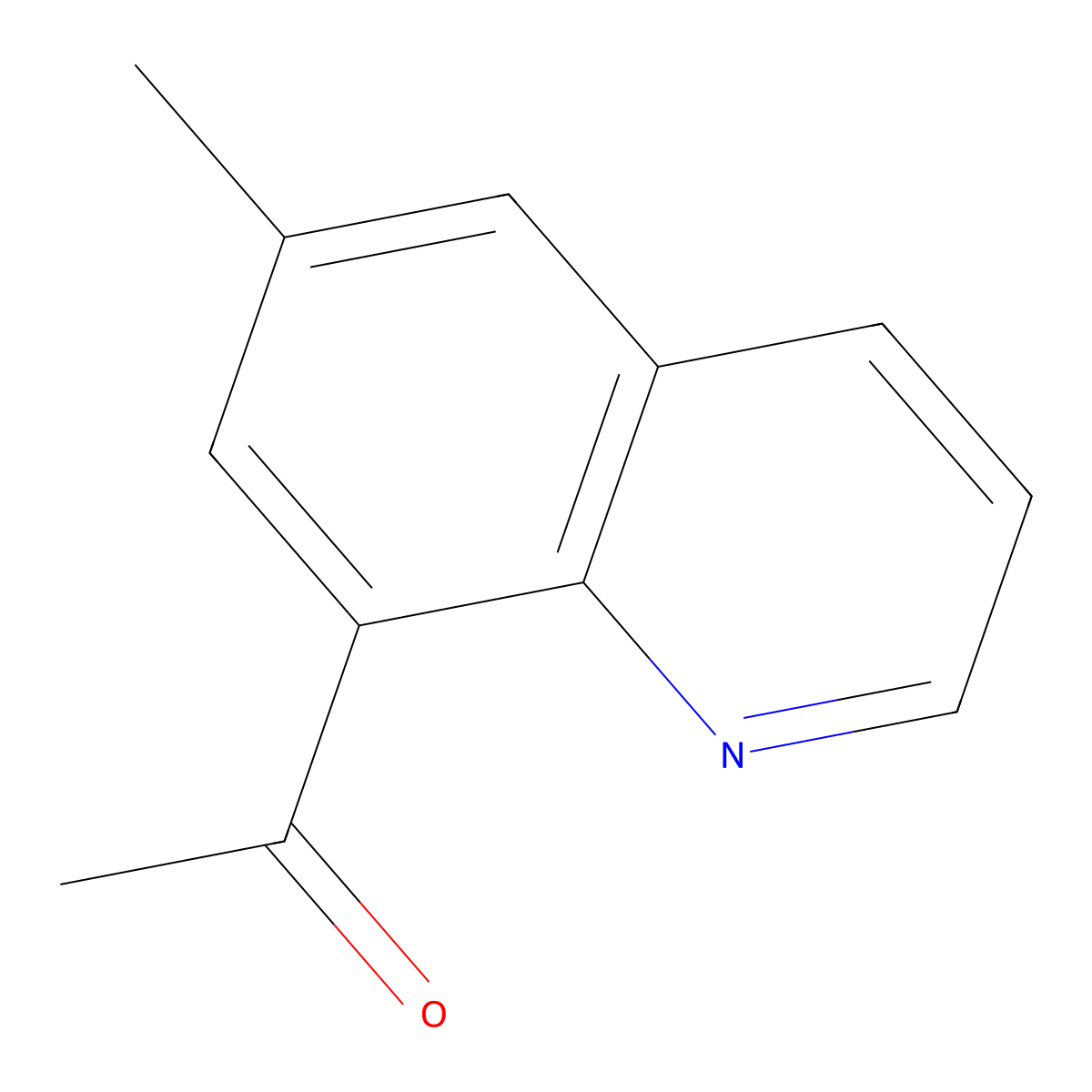 1-(6-Methylquinolin-8-yl)ethan-1-one molecular structure, CAS 1367779-64-3