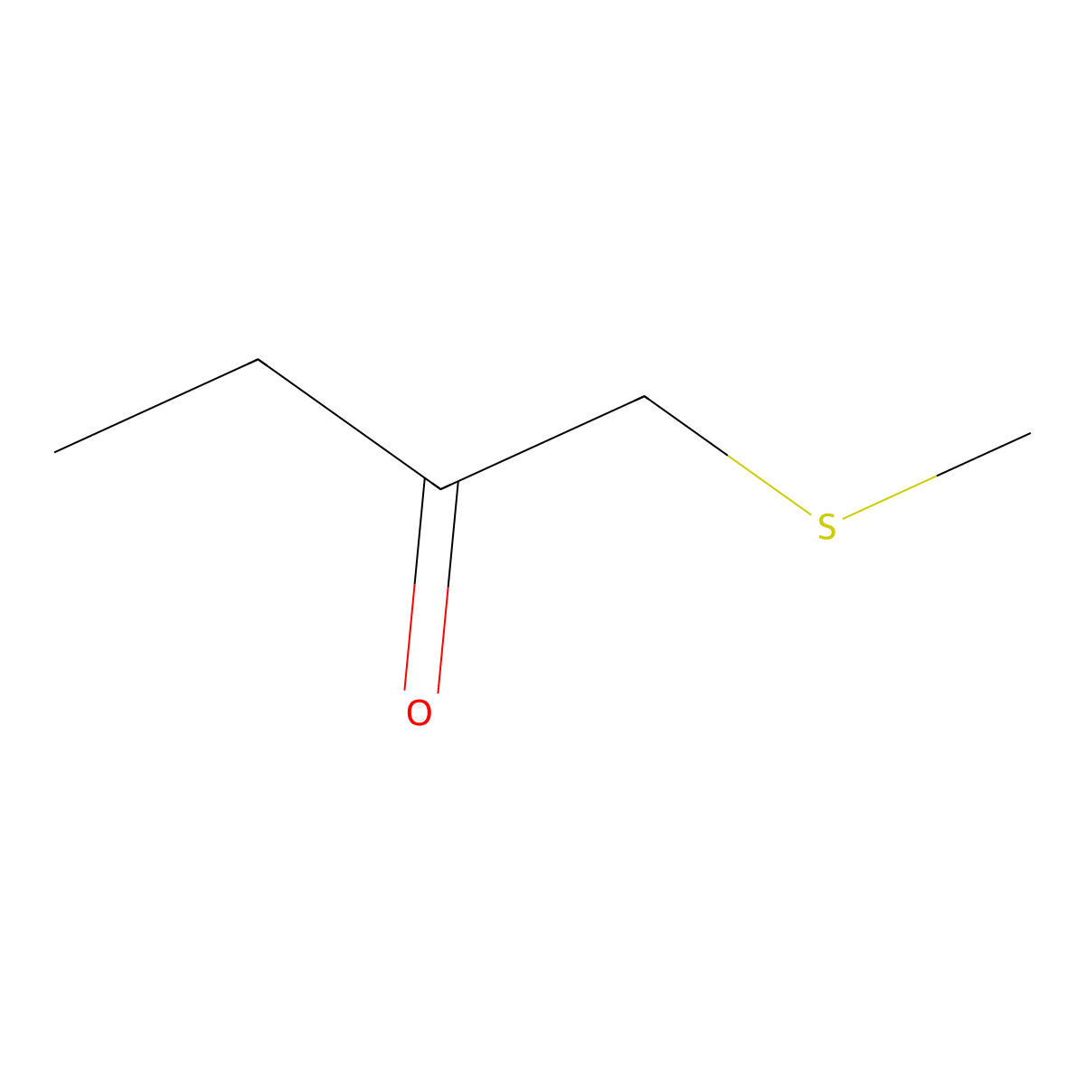 1-(Methylthio)-2-butanone molecular structure, CAS 13678-58-5