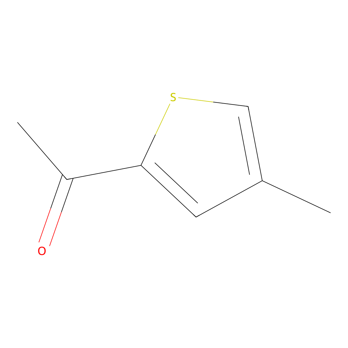 1-(4-Methyl-2-thienyl)ethan-1-one molecular structure, CAS 13679-73-7