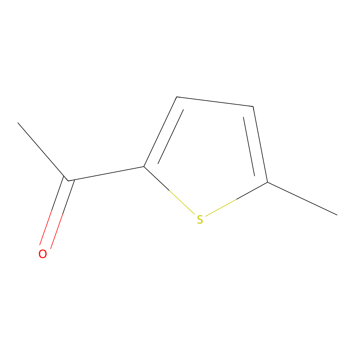2-Acetyl-5-methylthiophene molecular structure, CAS 13679-74-8