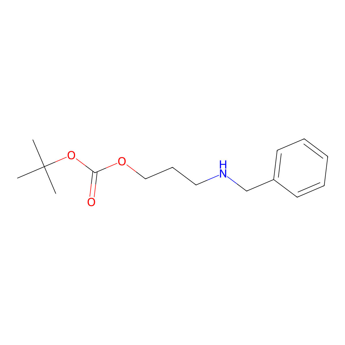 3-(Benzylamino)propyl tert-butyl carbonate molecular structure, CAS 1367962-73-9