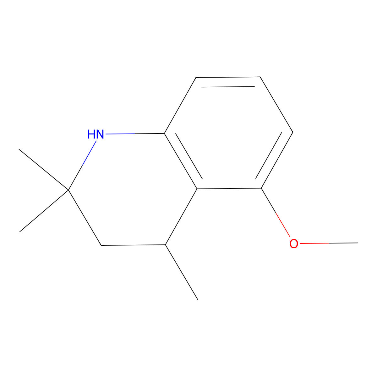 5-Methoxy-2,2,4-trimethyl-1,2,3,4-tetrahydroquinoline molecular structure, CAS 1368157-99-6