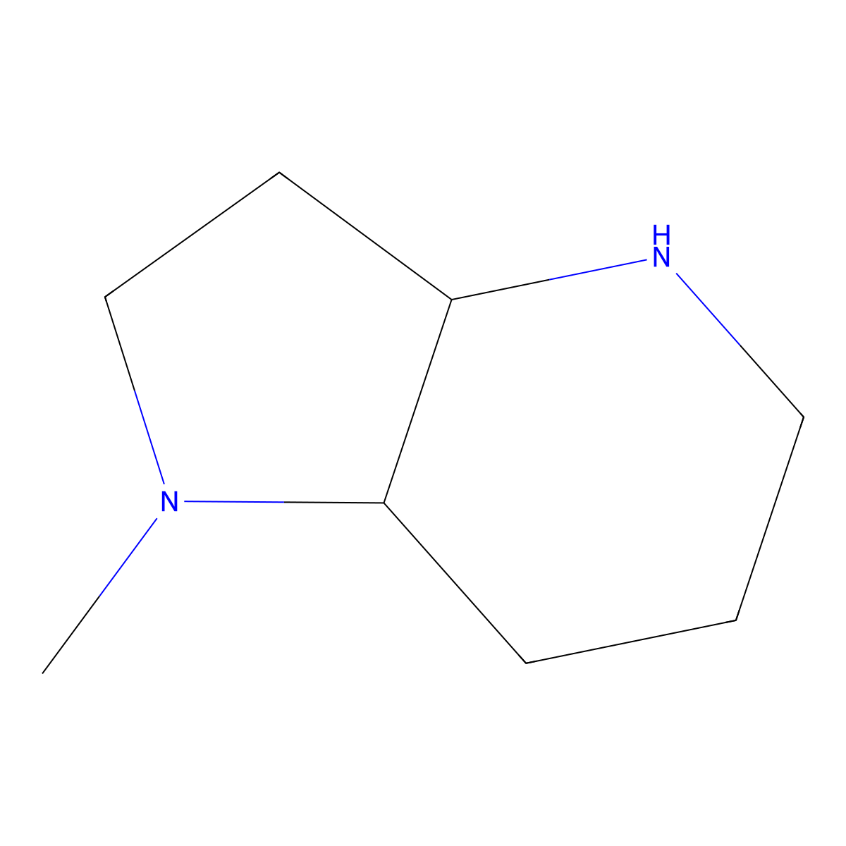 1-Methyloctahydro-1H-pyrrolo[3,2-b]pyridine molecular structure, CAS 1368191-95-0