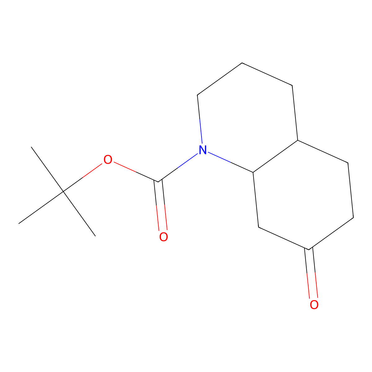 tert-Butyl 7-oxo-octahydroquinoline-1(2H)-carboxylate molecular structure, CAS 1368225-73-3