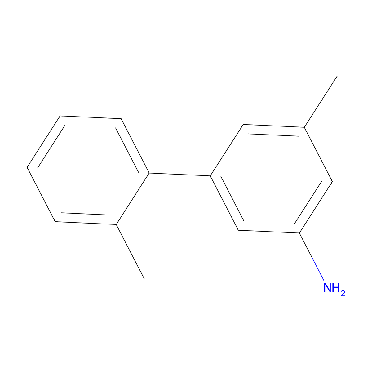 3-Methyl-5-(2-methylphenyl)aniline molecular structure, CAS 1368462-28-5